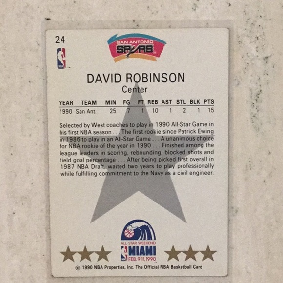 David Robinson 1992 - 93 Basketball Cards NBA Fleer Upper Deck Lot Of 6 Card - Picture 12 of 16